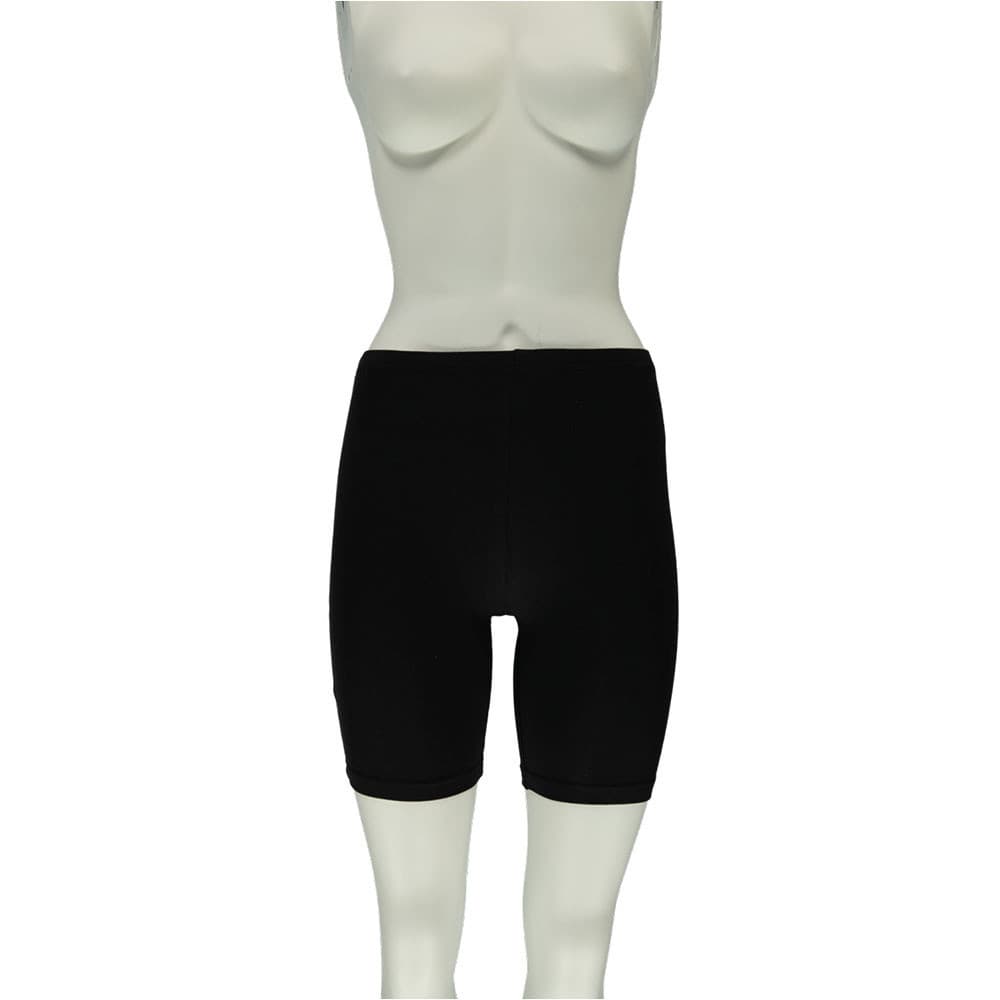 Ladies Legging Basic Cotton Short Zwart Ladies Legging Basic Cotton Short Zwart