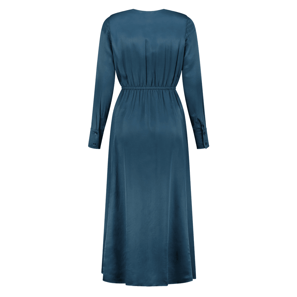 Sage Long Dress Donker Blauw KL Sage Long Dress Donker Blauw KL