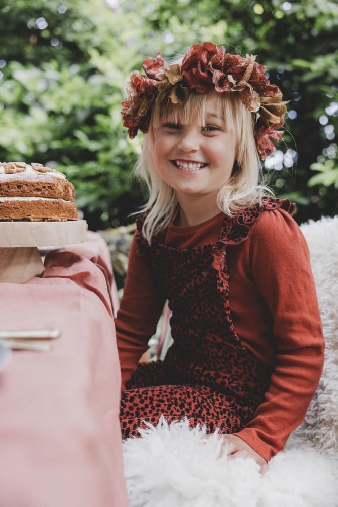 Little Velvet Rib Jumpsuit 7021 Bruin KL Little Velvet Rib Jumpsuit 7021 Bruin KL