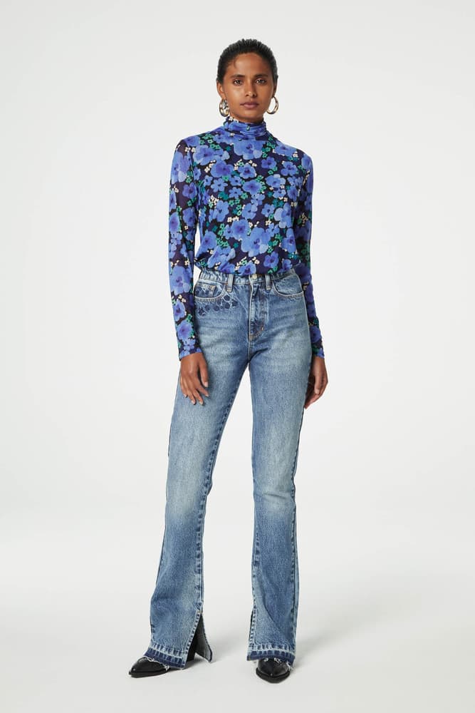 Pleuni Bootleg Jeans Blauw KL Pleuni Bootleg Jeans Blauw KL