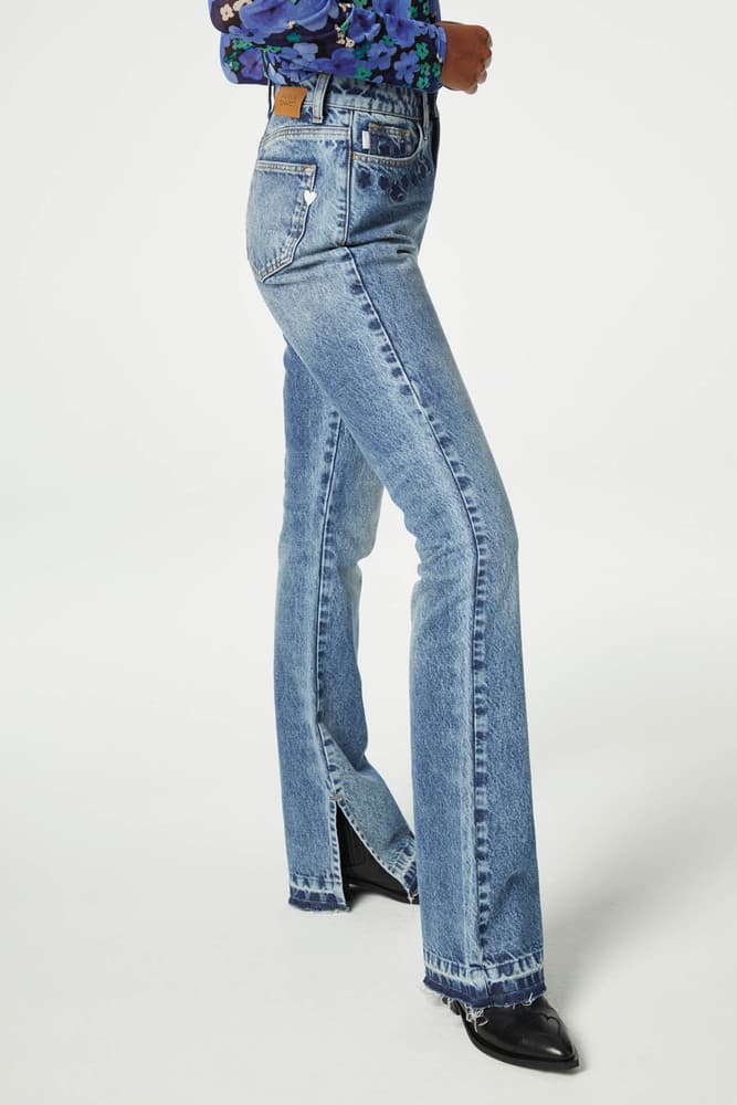 Pleuni Bootleg Jeans Blauw KL Pleuni Bootleg Jeans Blauw KL
