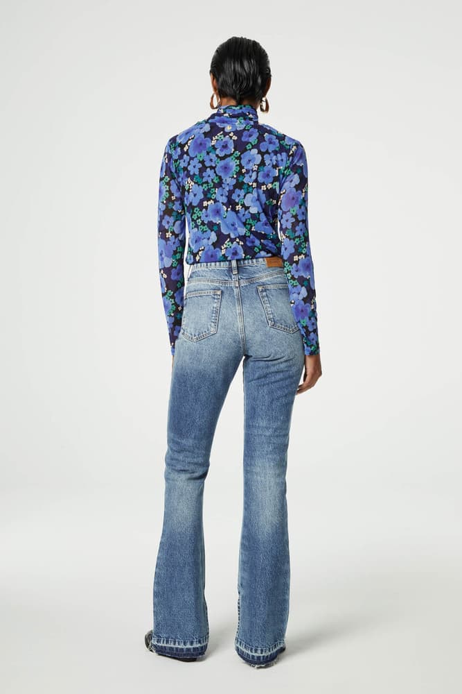 Pleuni Bootleg Jeans Blauw KL Pleuni Bootleg Jeans Blauw KL