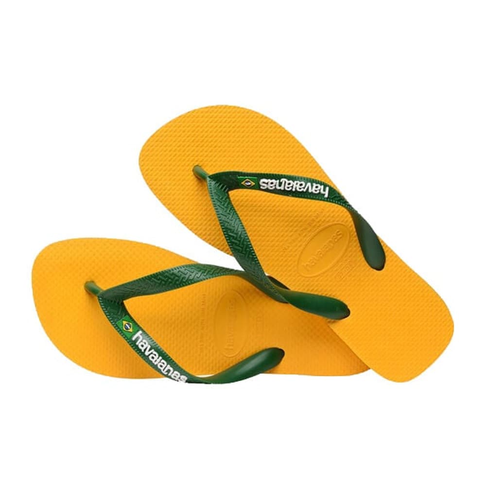 Havaianas Kids logo Brasil Geel KL Havaianas Kids logo Brasil Geel KL