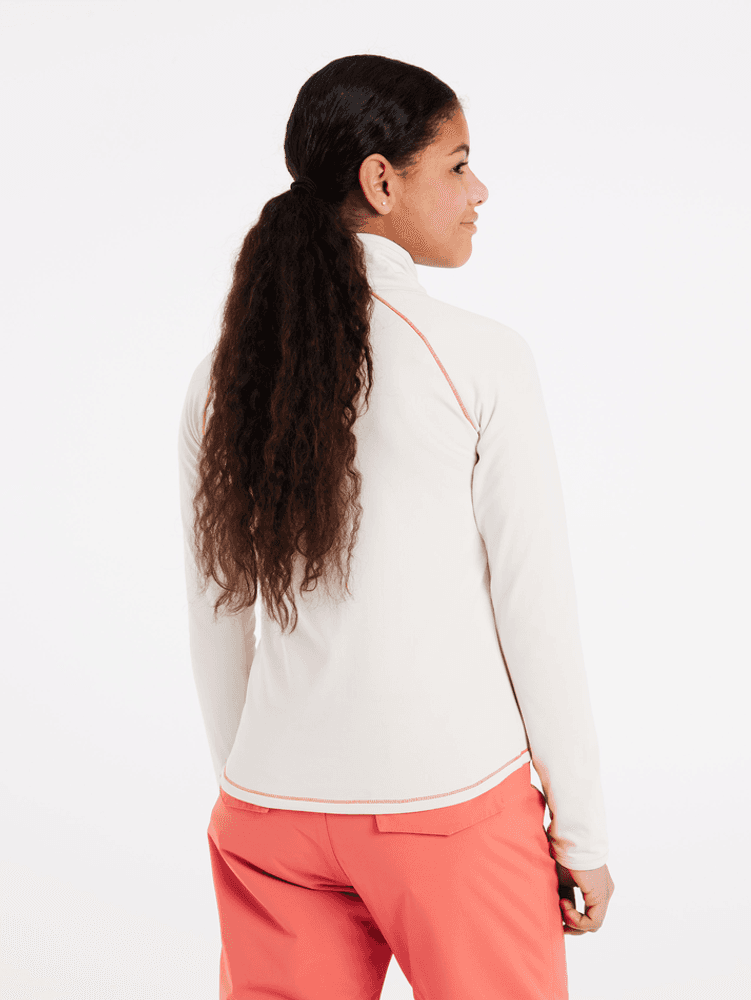 Rieda JR 1/4 Zip Top Wit KL Rieda JR 1/4 Zip Top Wit KL