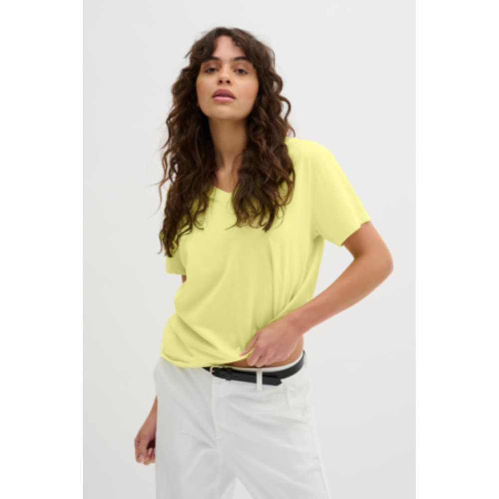 HanneMW V-neck tee Groen KL HanneMW V-neck tee Groen KL