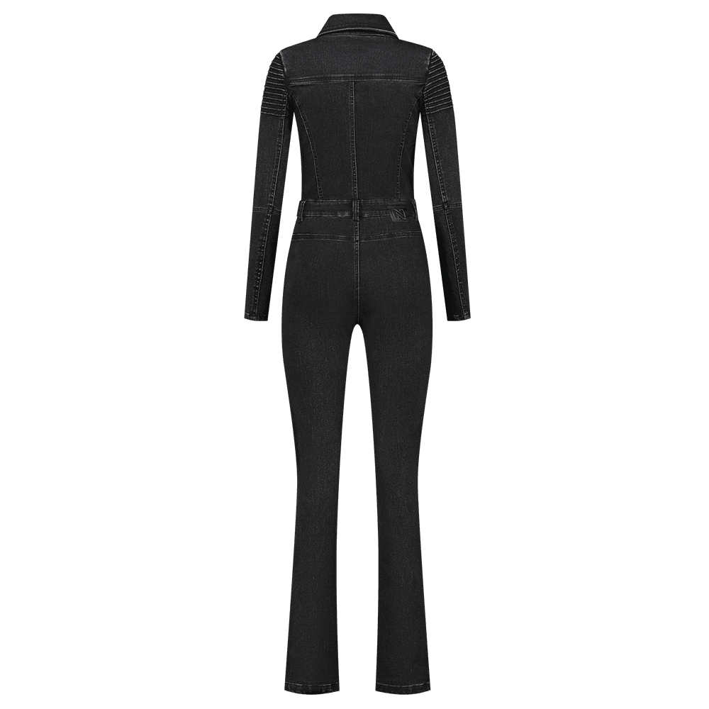 Amerika Jumpsuit Spijker Zwart Amerika Jumpsuit Spijker Zwart