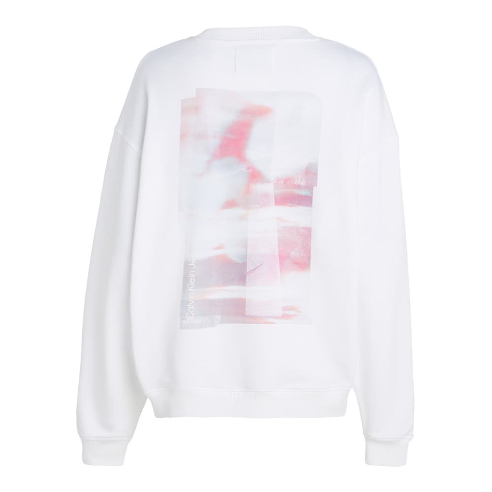 Diffused graphic crewneck Wit KL Diffused graphic crewneck Wit KL