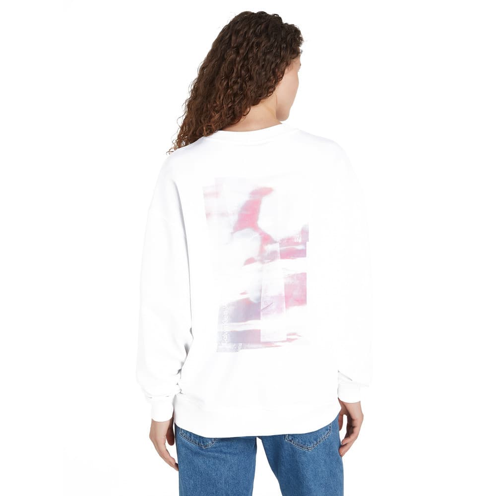 Diffused graphic crewneck Wit KL Diffused graphic crewneck Wit KL
