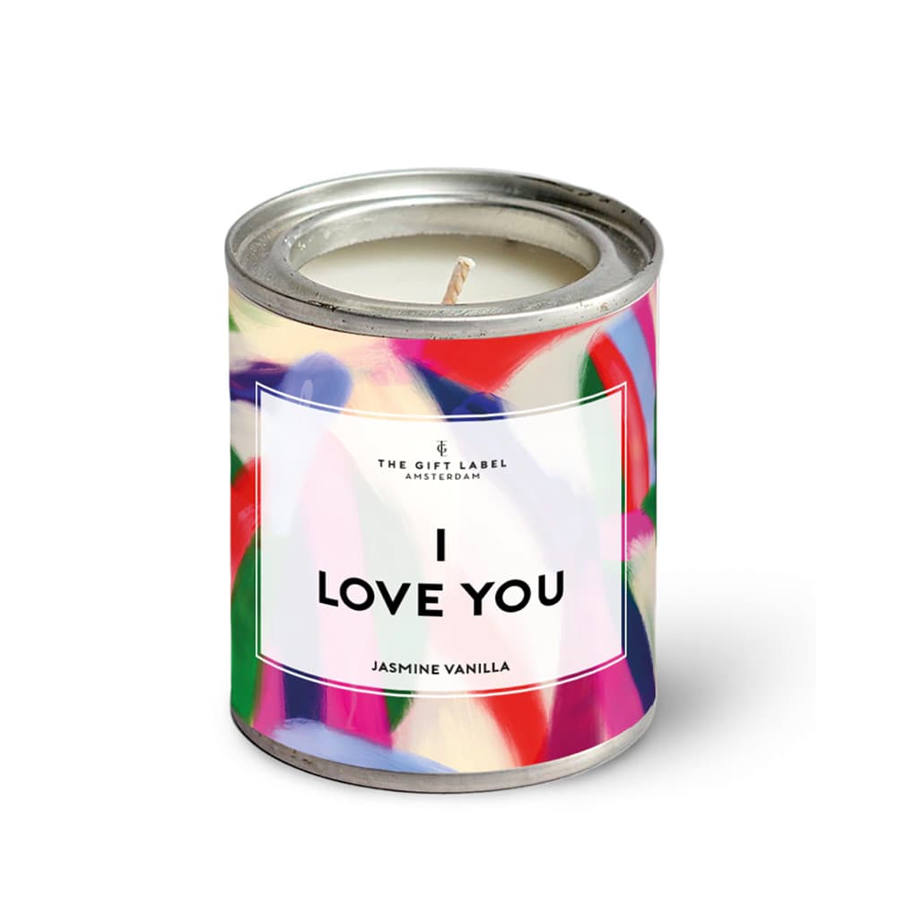Candletin90gr - I Love You SS24 - Jasmine Vanilla Licht Roze KL Candletin90gr - I Love You SS24 - Jasmine Vanilla Licht Roze KL