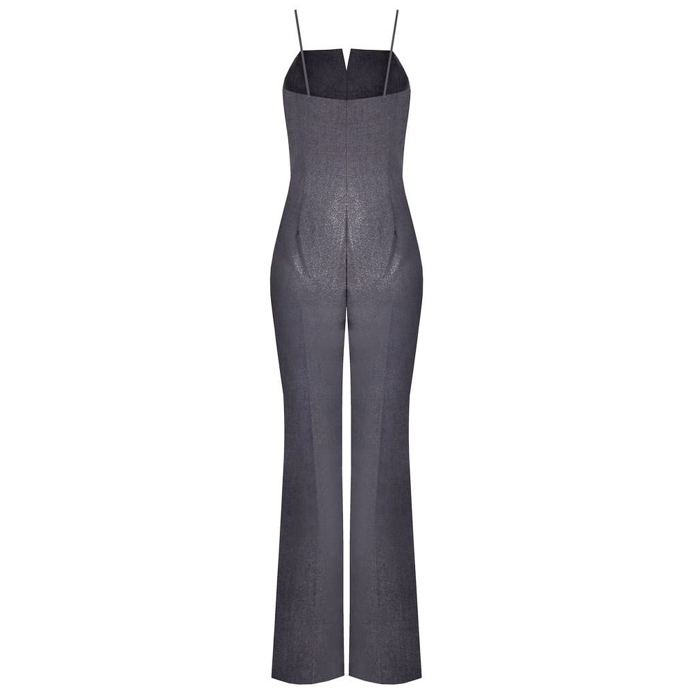 Mouwloze Jumpsuit 3002 Grijs Mouwloze Jumpsuit 3002 Grijs