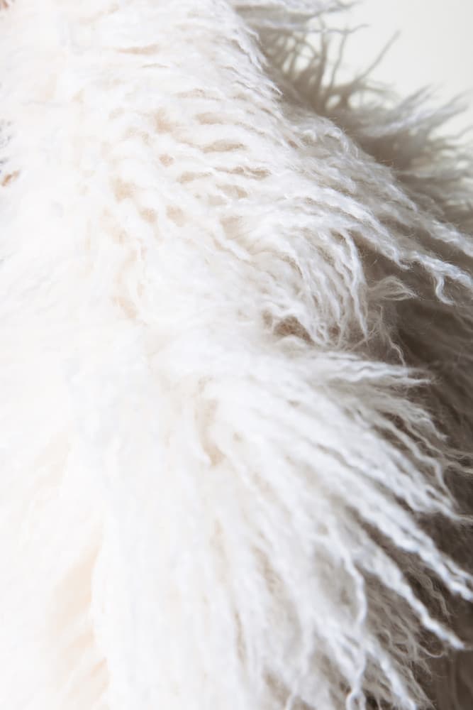 Ulla Faux Fur Coat Off White Ulla Faux Fur Coat Off White