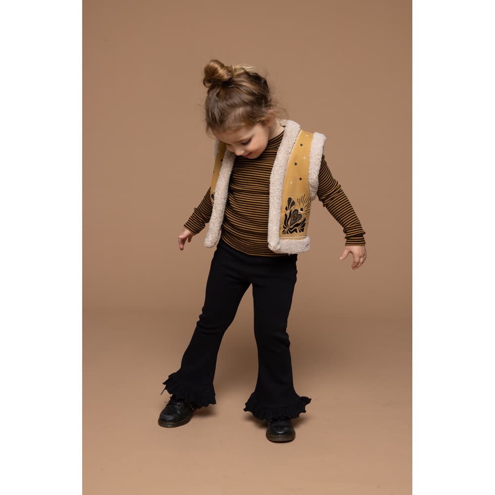 Little boho gilet Geel Little boho gilet Geel