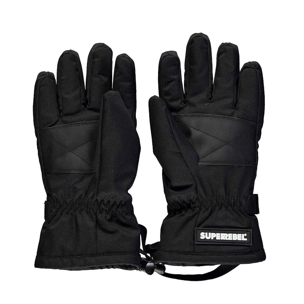 Nutz Ski Handschoenen Met Fleece Zwart 1 Nutz Ski Handschoenen Met Fleece Zwart 1