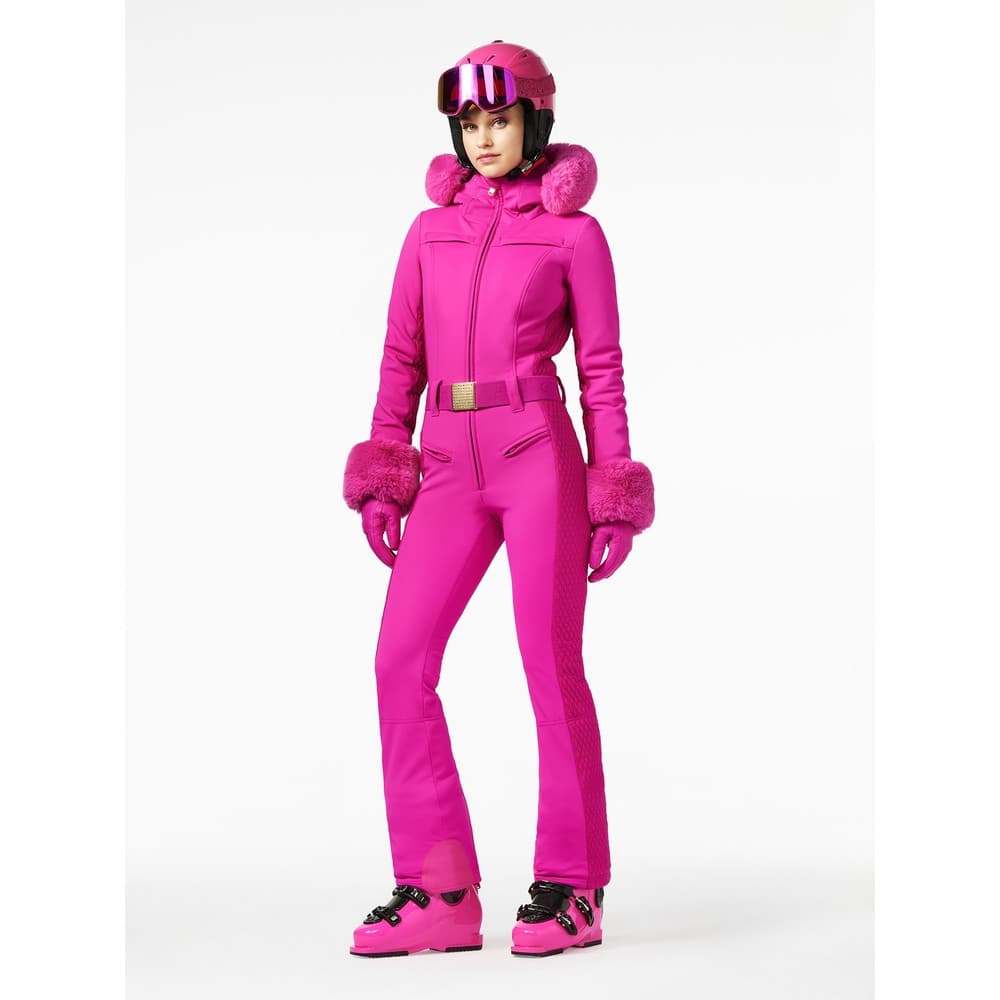 ANGELE FAUX BORDER ski suit Licht Roze KL ANGELE FAUX BORDER ski suit Licht Roze KL
