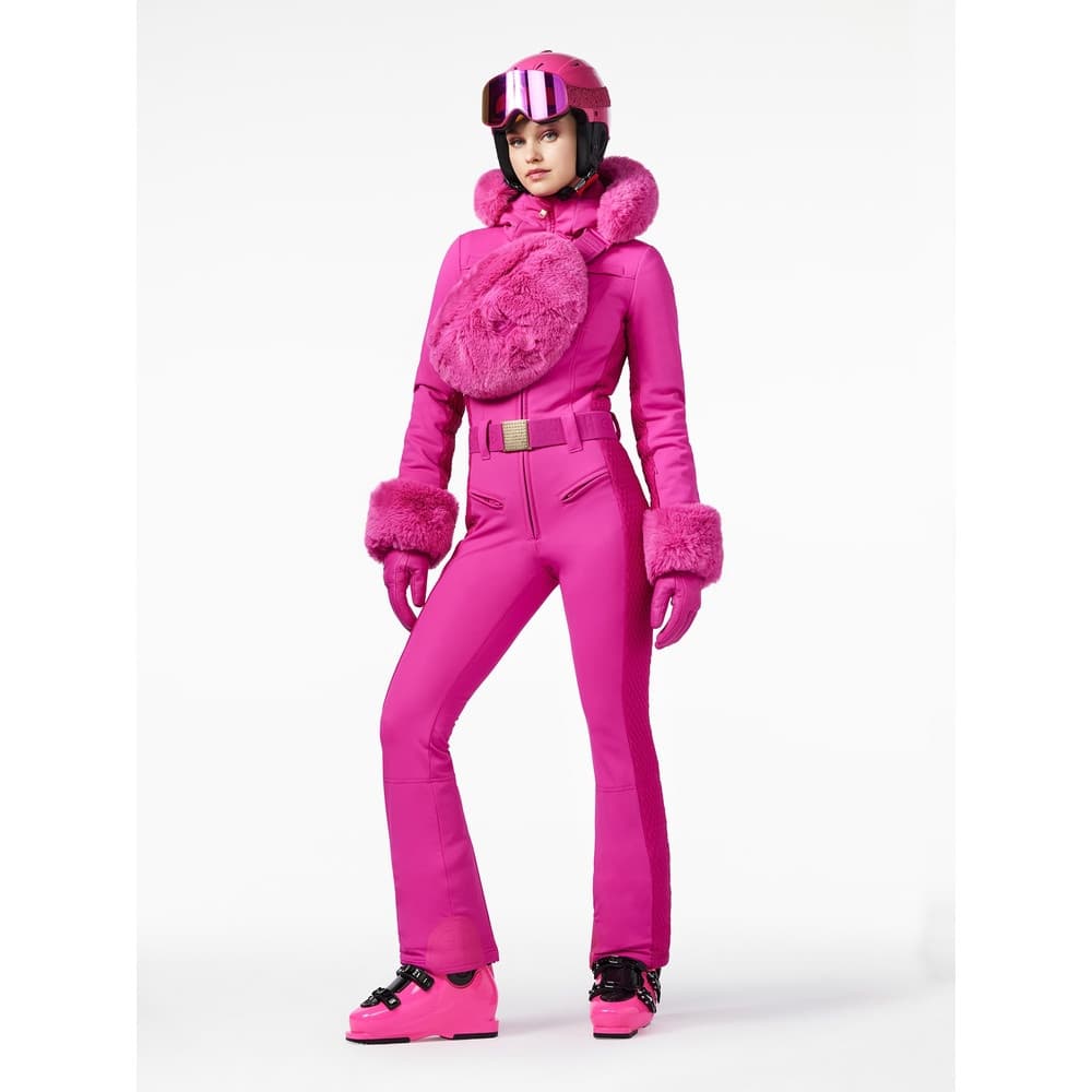 ANGELE FAUX BORDER ski suit Licht Roze KL ANGELE FAUX BORDER ski suit Licht Roze KL