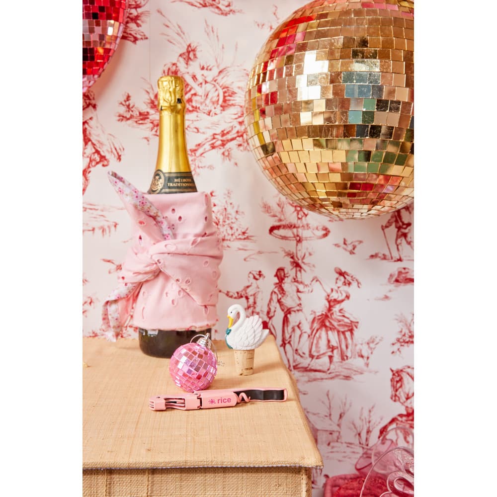 Metal Wine Opener Roze Metal Wine Opener Roze