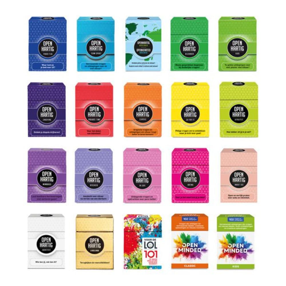 Openminded Classic Kaartspel Oranje Openminded Classic Kaartspel Oranje