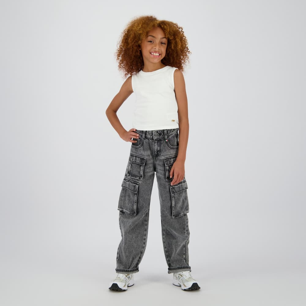 Basic-Crop Rib Top Wit 1 Basic-Crop Rib Top Wit 1