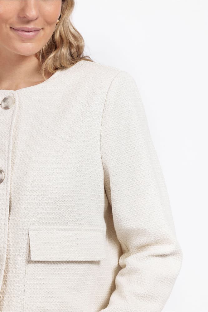 Berber tweed jacket Off White Berber tweed jacket Off White