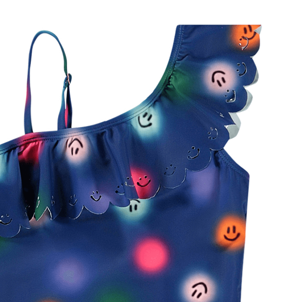 Net Smileys One Shoulder Donker Blauw Net Smileys One Shoulder Donker Blauw