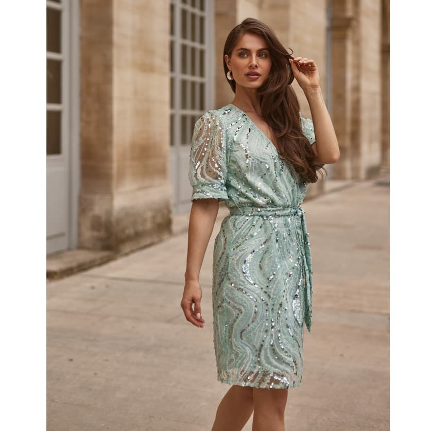 Dress Dieke Zee Groen KL Dress Dieke Zee Groen KL