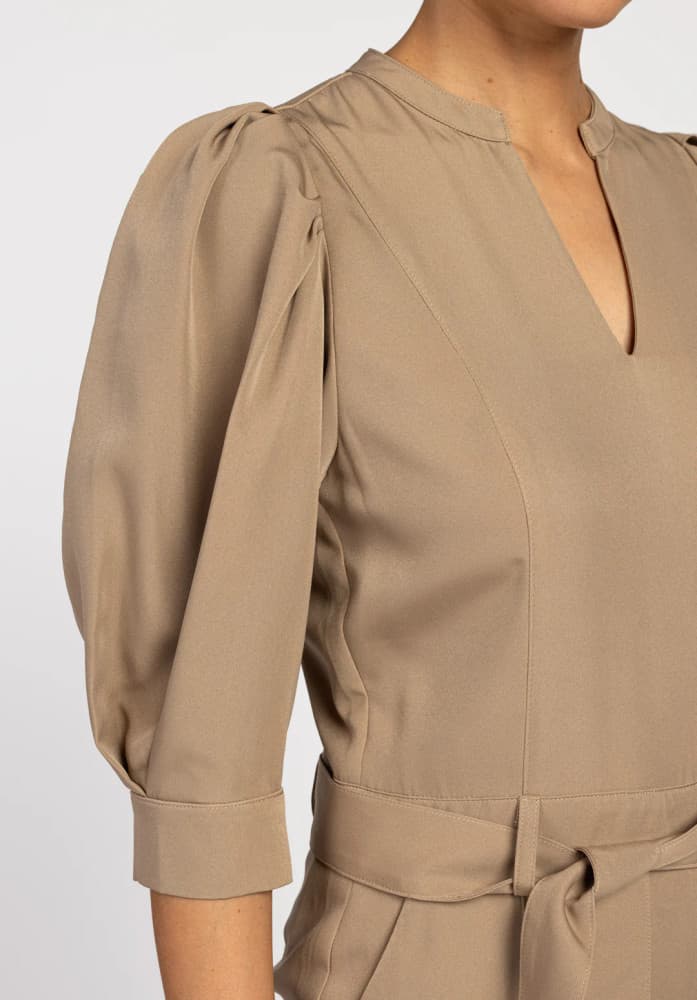 HELLEN PES 588 Jumpsuit Beige HELLEN PES 588 Jumpsuit Beige