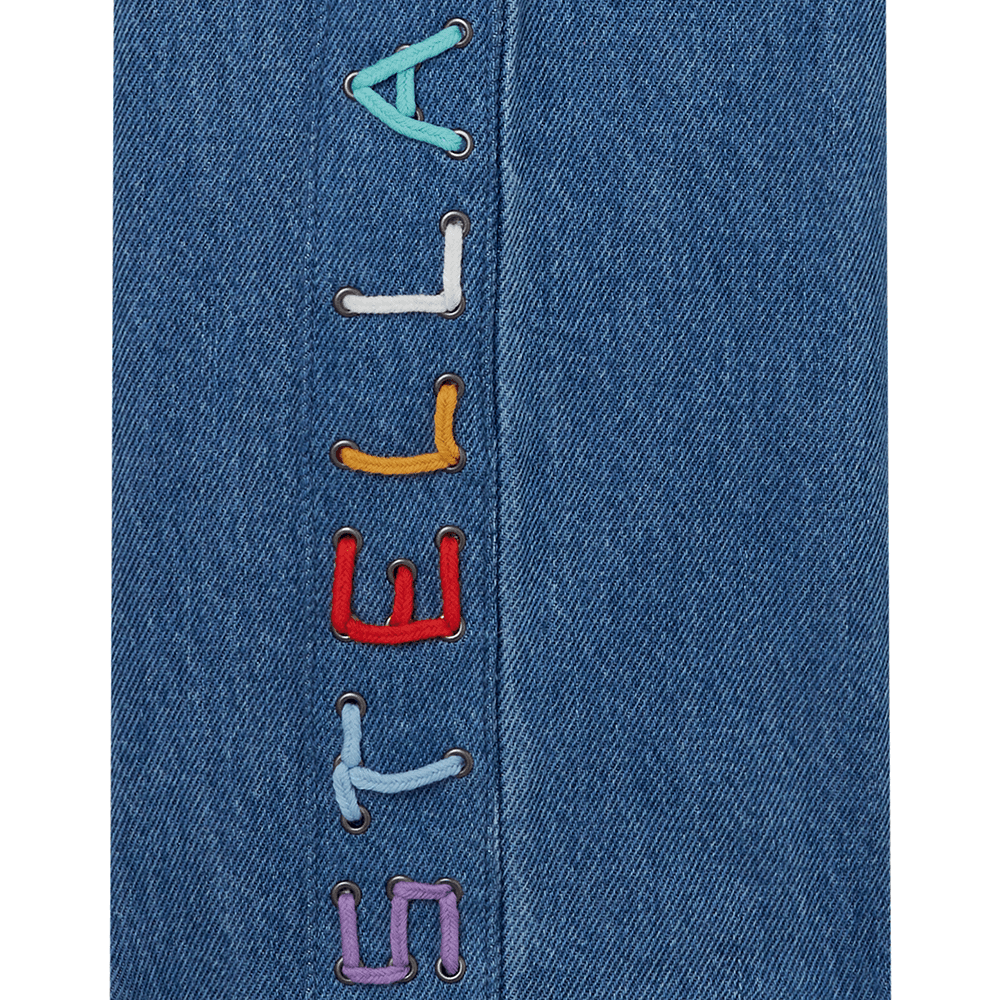 TROUSERS JEANS LOGO Blauw TROUSERS JEANS LOGO Blauw