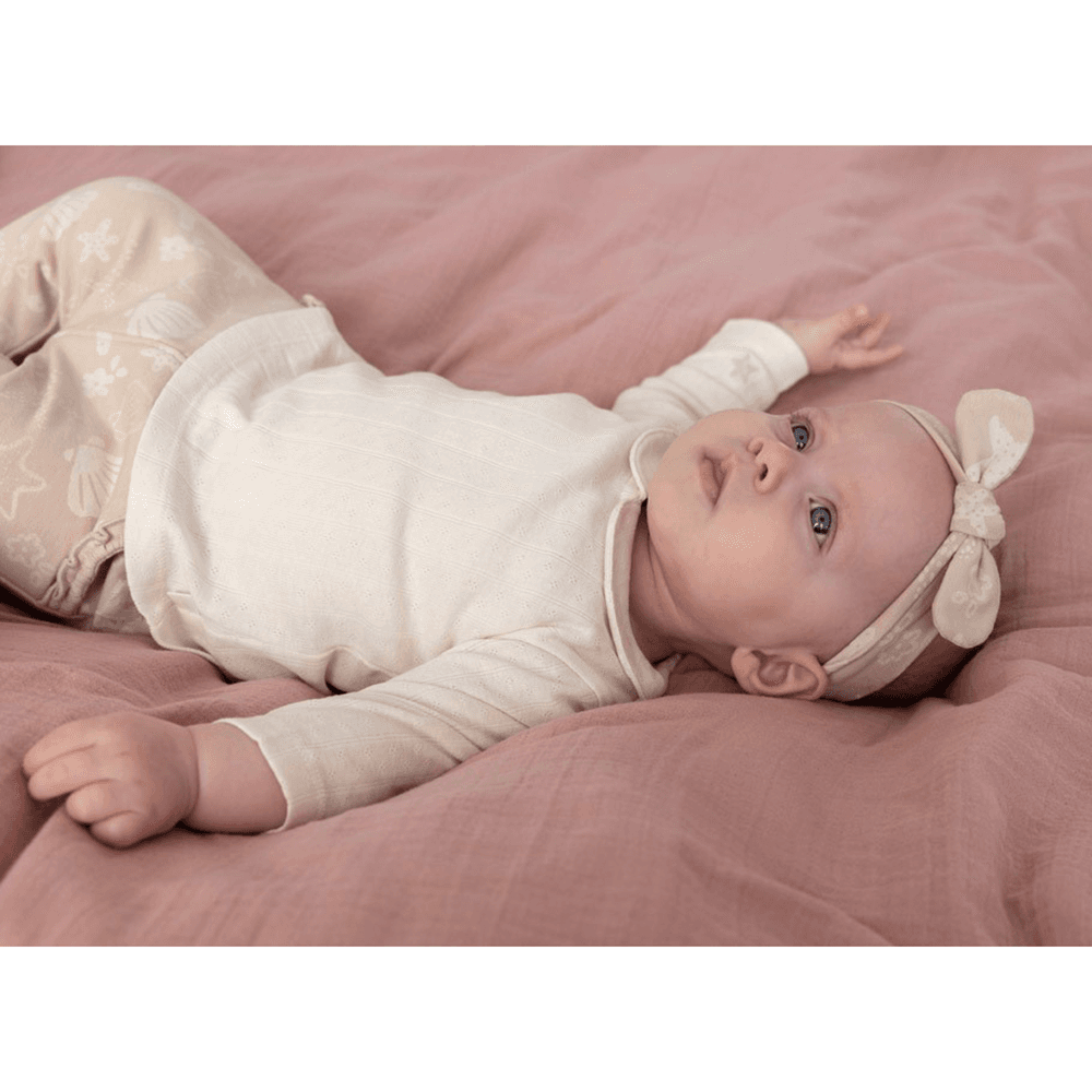 Longsleeve pointelle rib - Starfish Wishes Off White Longsleeve pointelle rib - Starfish Wishes Off White