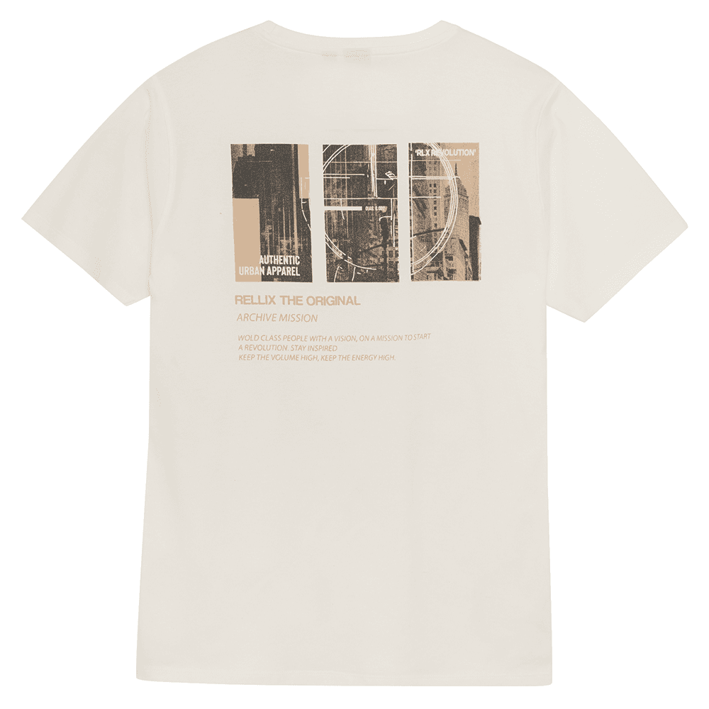 T-shirt RLX Backprint Wit 1 T-shirt RLX Backprint Wit 1