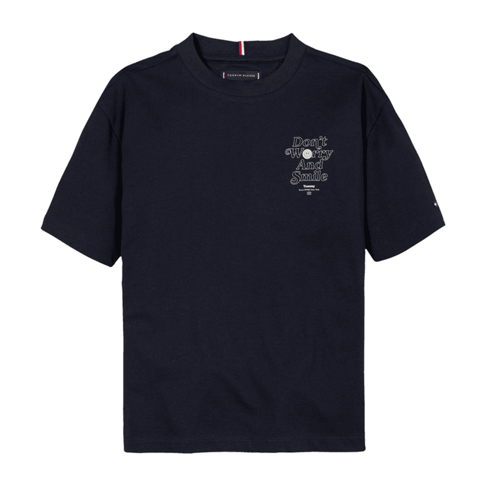 FUN GRAPHIC TEE SS Donker Blauw FUN GRAPHIC TEE SS Donker Blauw