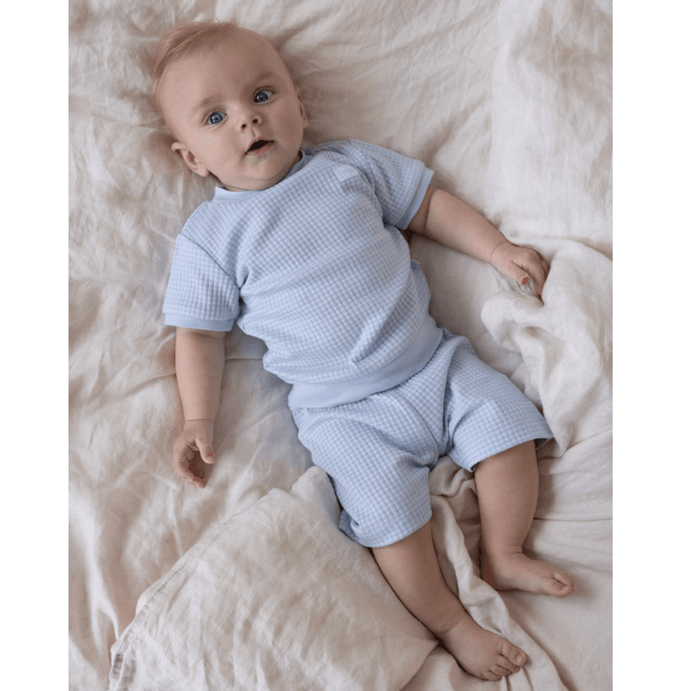 Shortama wafel Summer Special Licht Blauw Shortama wafel Summer Special Licht Blauw