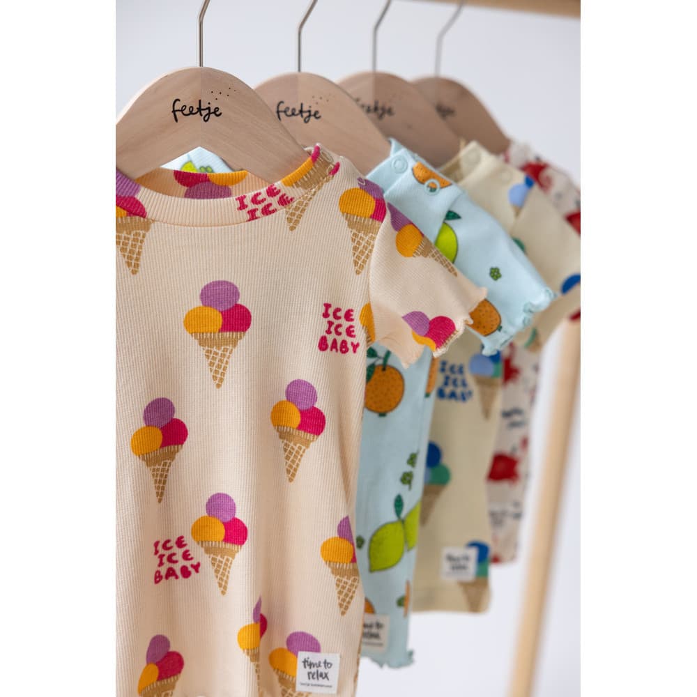 Premium Summerwear Femmy Fruit Licht Blauw Premium Summerwear Femmy Fruit Licht Blauw