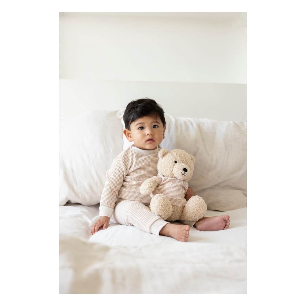 Wafelpyjama Family Edition Beige Wafelpyjama Family Edition Beige