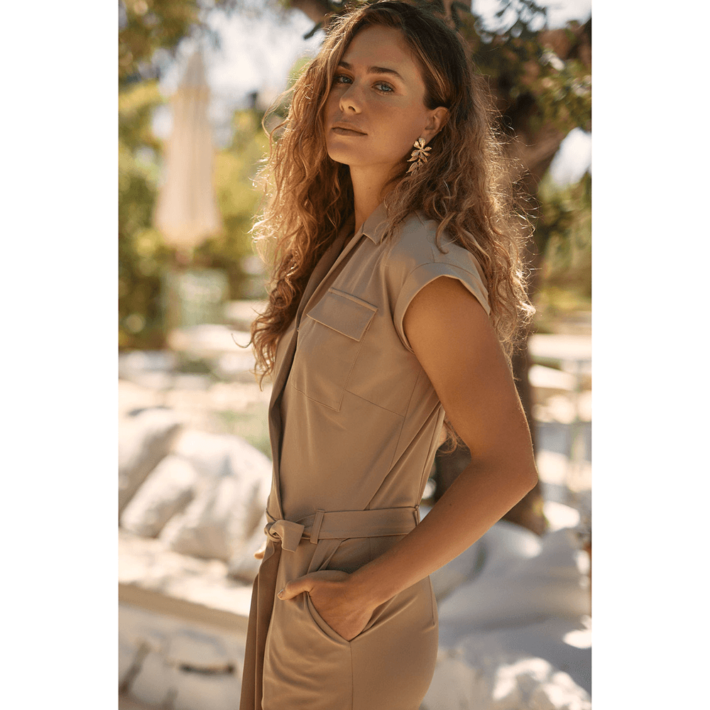 Nancy cargo jumpsuit Beige Nancy cargo jumpsuit Beige