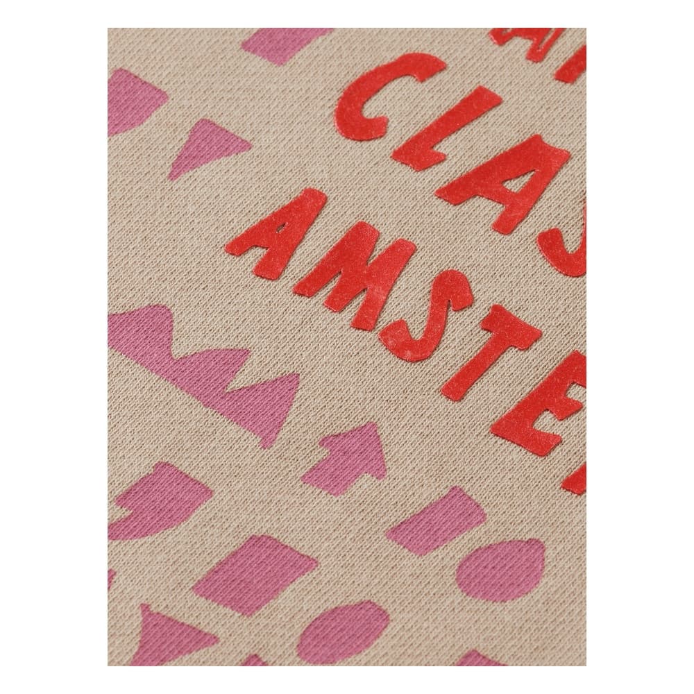 Relaxed-fit raglan artwork sweatshirt Beige Relaxed-fit raglan artwork sweatshirt Beige