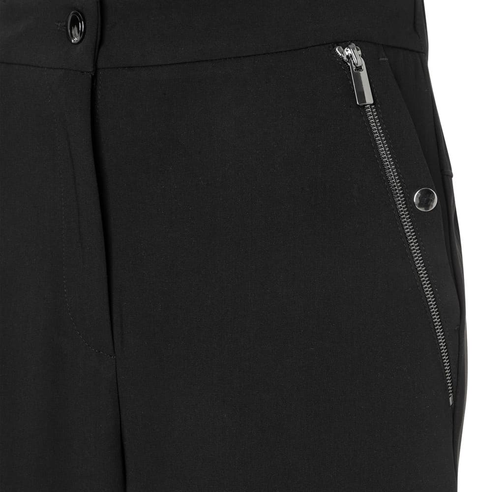 Olivia Zip Broek Zwart 1 Olivia Zip Broek Zwart 1