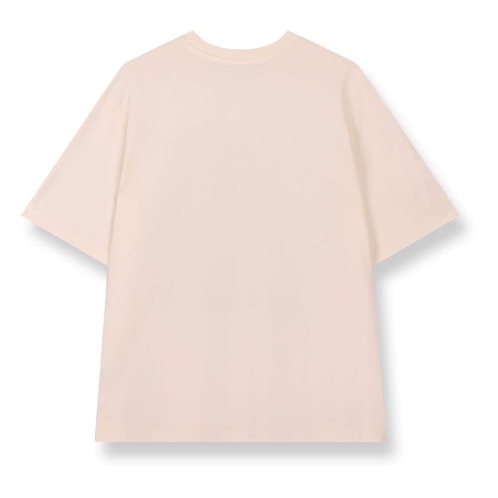 Ladies Knitted Oversized T-shirt Maggy Flowers Off White Ladies Knitted Oversized T-shirt Maggy Flowers Off White