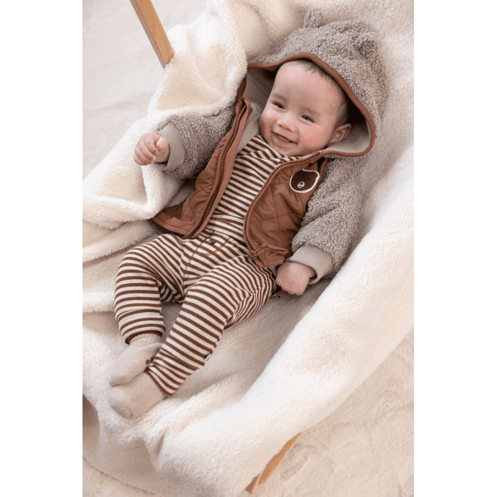 Longsleeve streep - Wild World Bruin 1 Longsleeve streep - Wild World Bruin 1