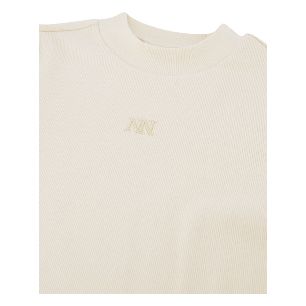 Luci Rib Top Zand Luci Rib Top Zand