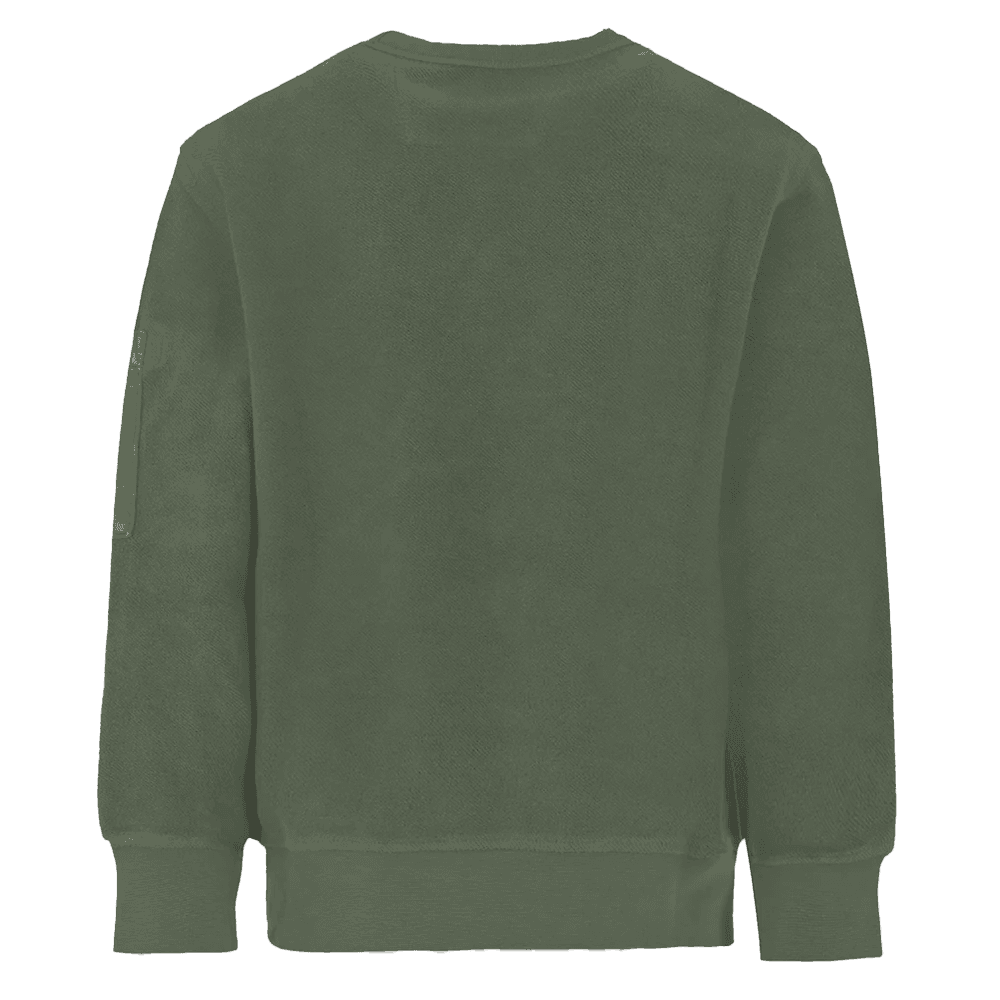 Sweatshirt Brushed Inside Out Groen Sweatshirt Brushed Inside Out Groen