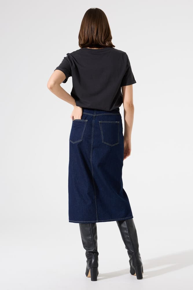 H50001 Ladies T-shirt ss Antraciet H50001 Ladies T-shirt ss Antraciet