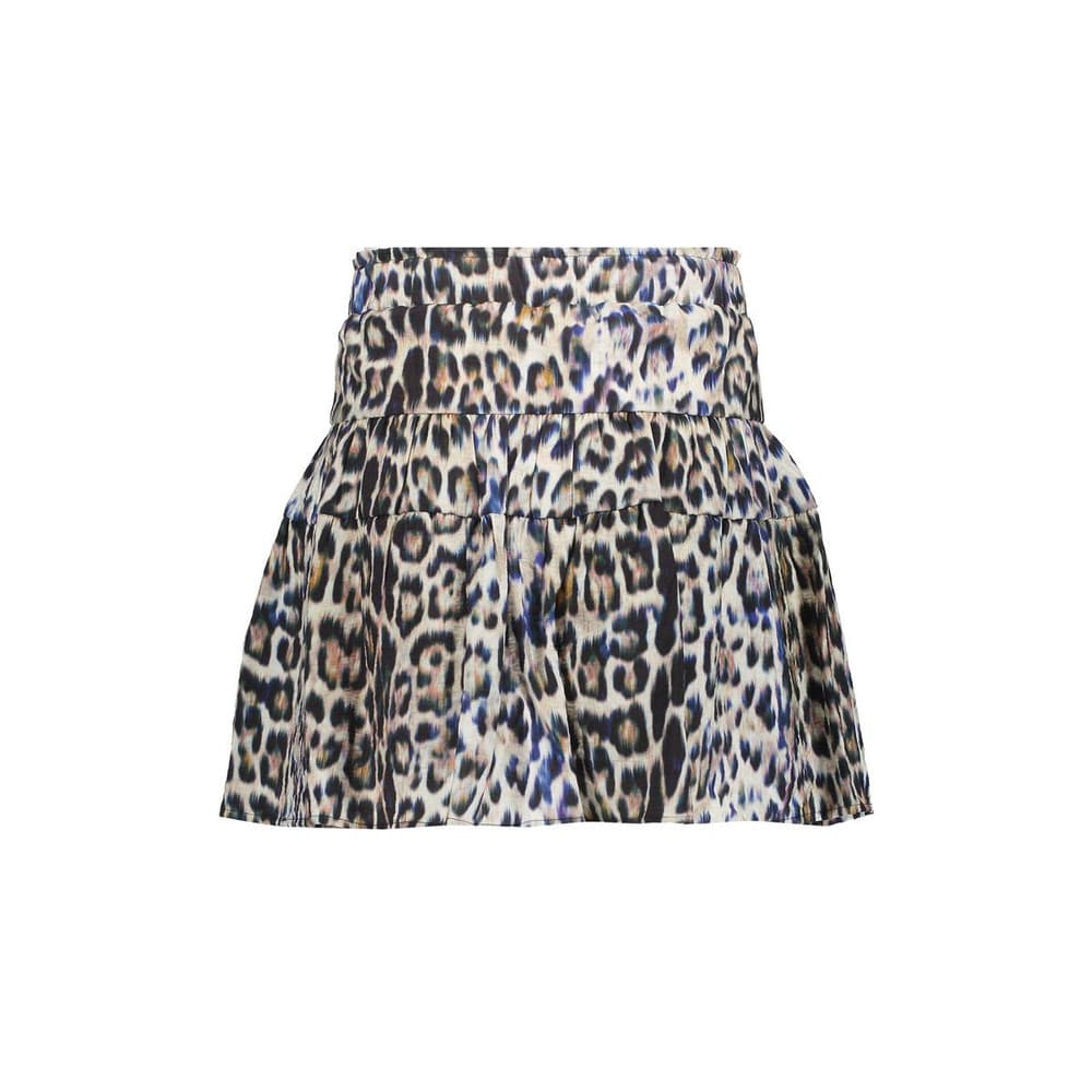 Luipaardprint Skirt Zwart 1 Luipaardprint Skirt Zwart 1