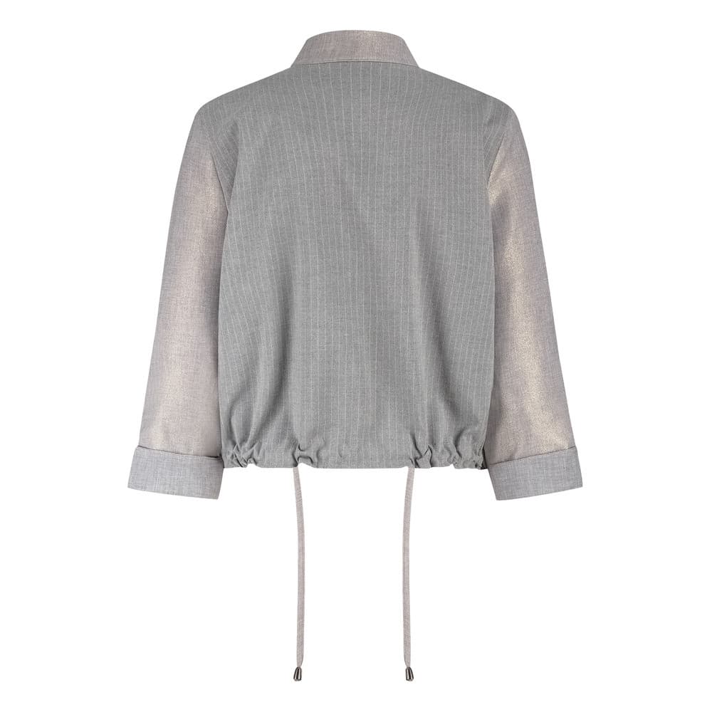 Bomber Sparkling Grey Grijs Bomber Sparkling Grey Grijs