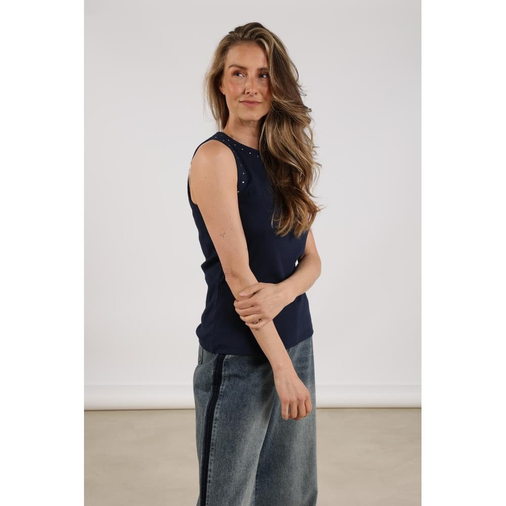 Nice Singlet Studs Blauw Nice Singlet Studs Blauw