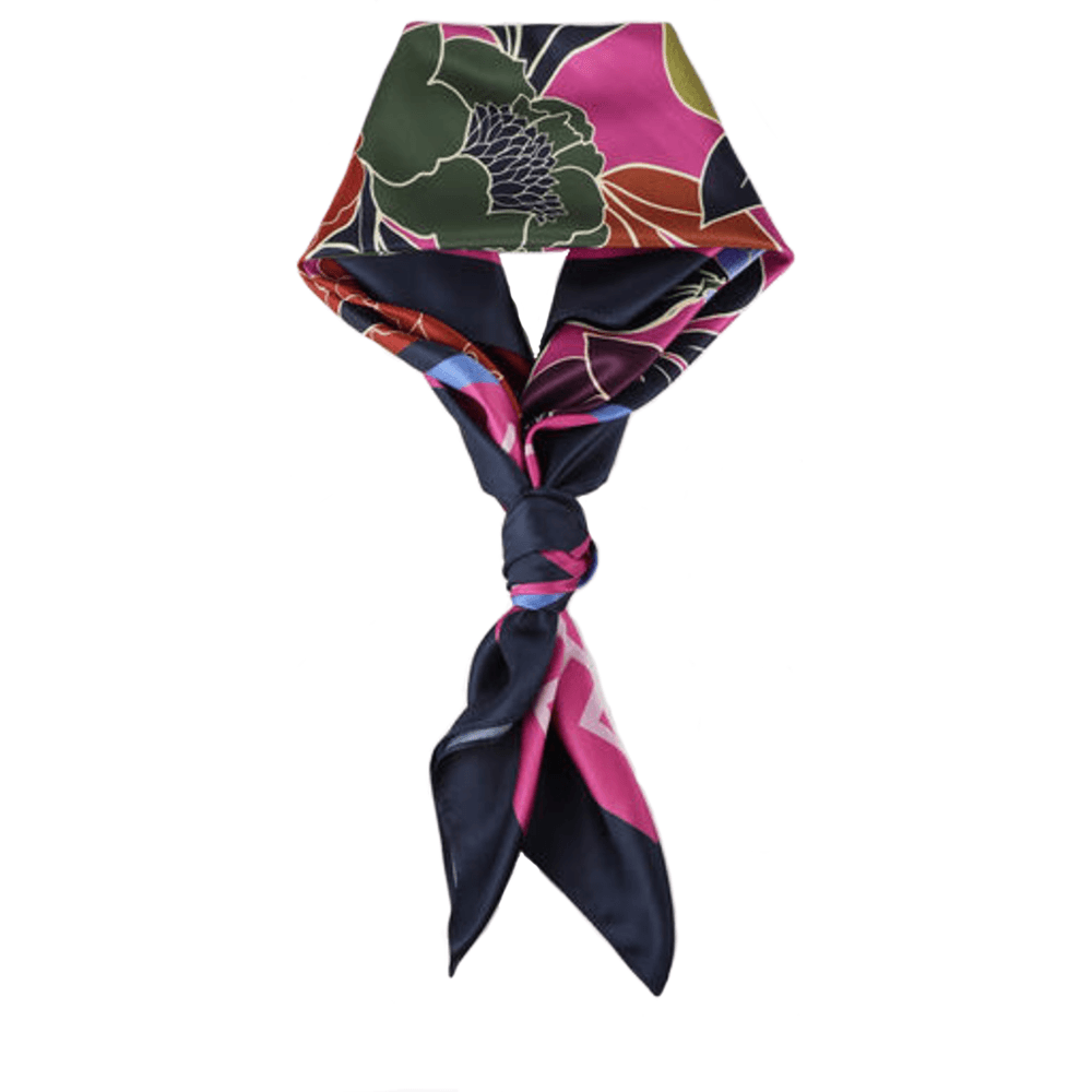 Flower Pattern Shawls Multi Flower Pattern Shawls Multi