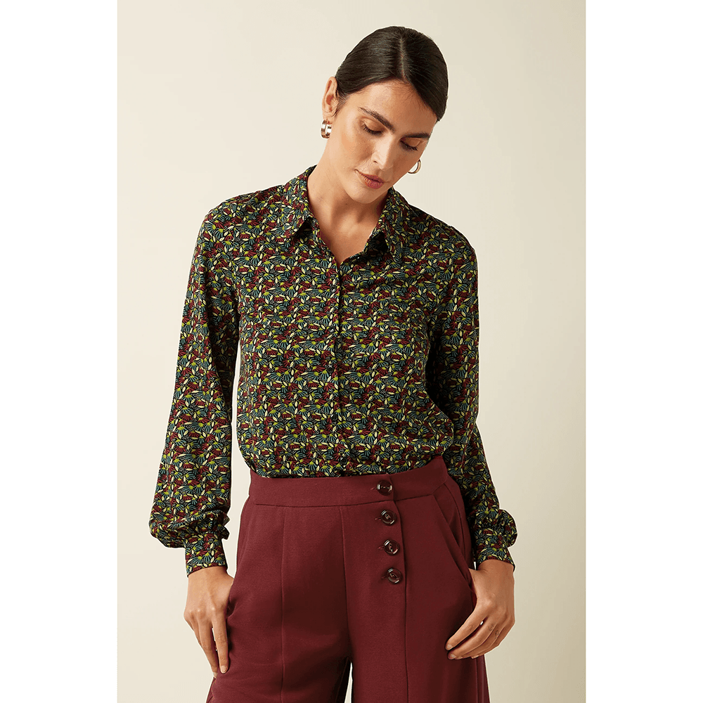 Maisie Blouse Mirth Jersey Rood Maisie Blouse Mirth Jersey Rood