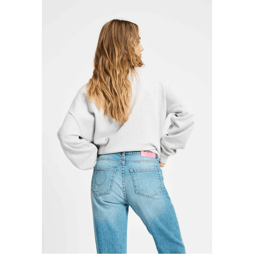 SWEATER - Pomodori Grey Grijs SWEATER - Pomodori Grey Grijs