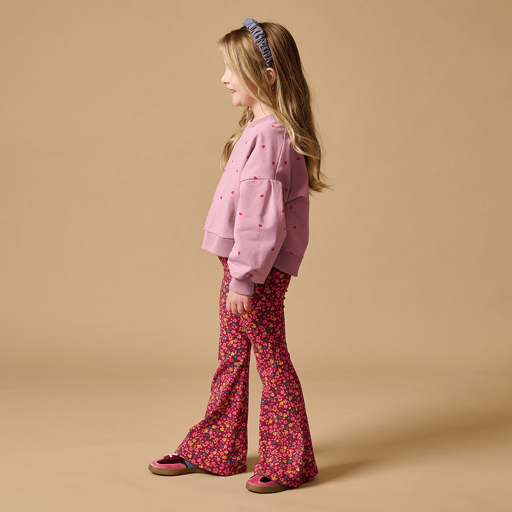 Bowie Flared Pants Allover Winter Flowers Multi Bowie Flared Pants Allover Winter Flowers Multi