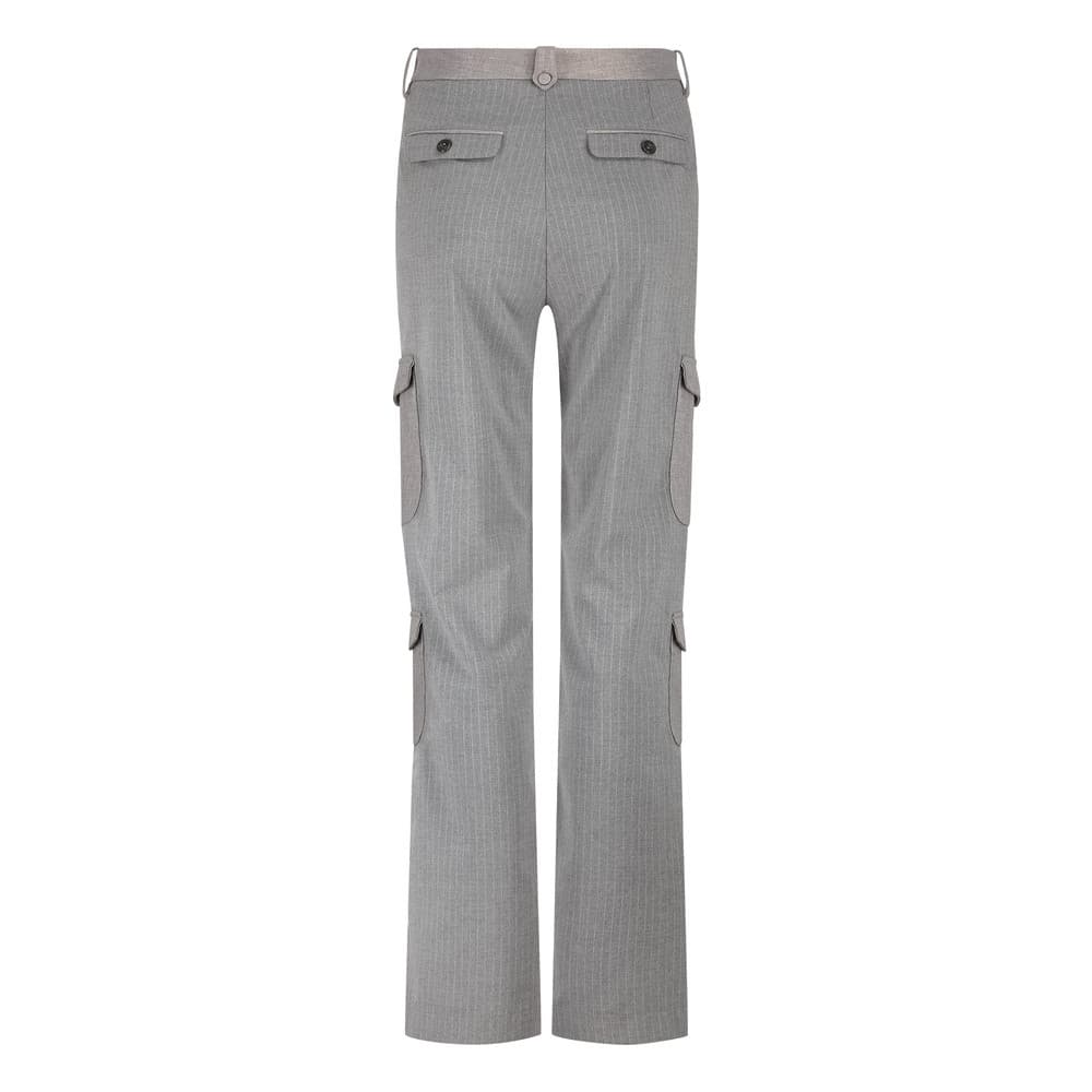Cargo Wide Leg Sparkling Grey Grijs Cargo Wide Leg Sparkling Grey Grijs