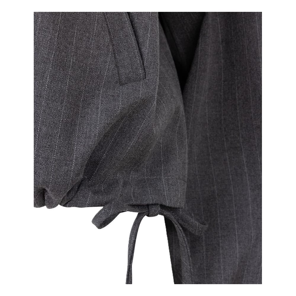 Jacket bomber pinstripe Grijs Jacket bomber pinstripe Grijs